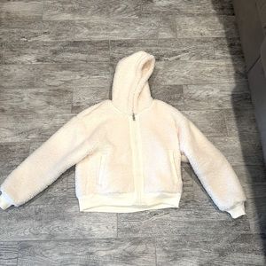Hollister full zip Sherpa brand new size medium